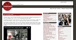 Desktop Screenshot of gubernatrix.co.uk